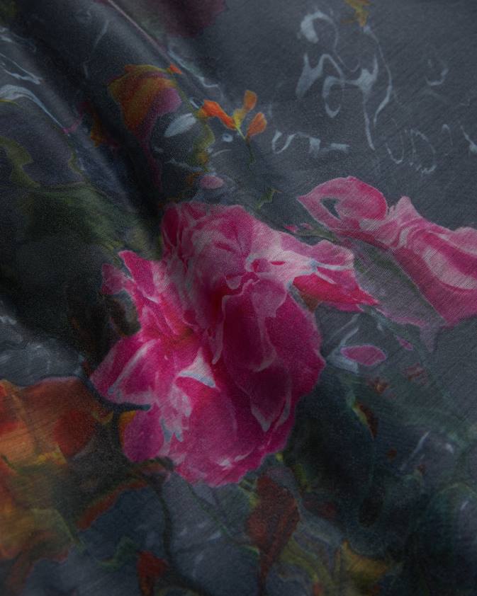 apģērbs Ted Baker mekayla empire līnijas midi kleita ar uzpūstām piedurknēm melns sievietes 26TV64