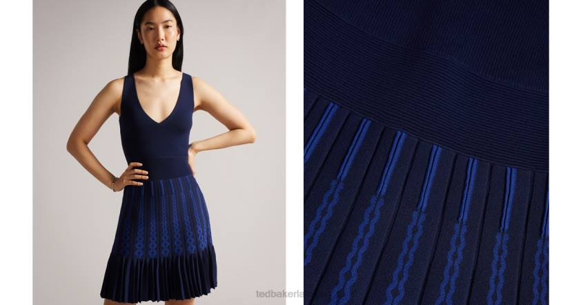 apģērbs Ted Baker julote flippy knit slider kleita flote sievietes 26TV206