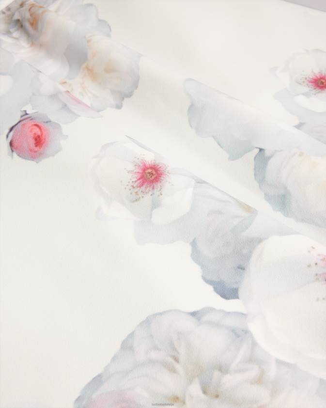 apģērbs Ted Baker trinia slidotavas kleita ar ziedu rakstu dabisks sievietes 26TV61