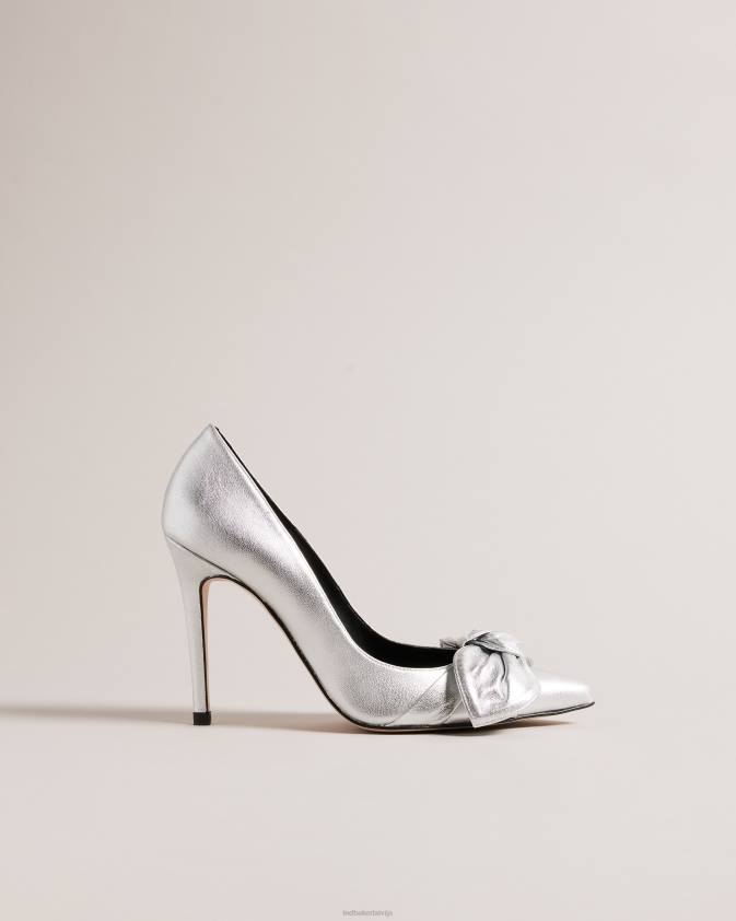 kurpes Ted Baker ryal metāliskas tiesas kurpes Sudrabs sievietes 26TV847