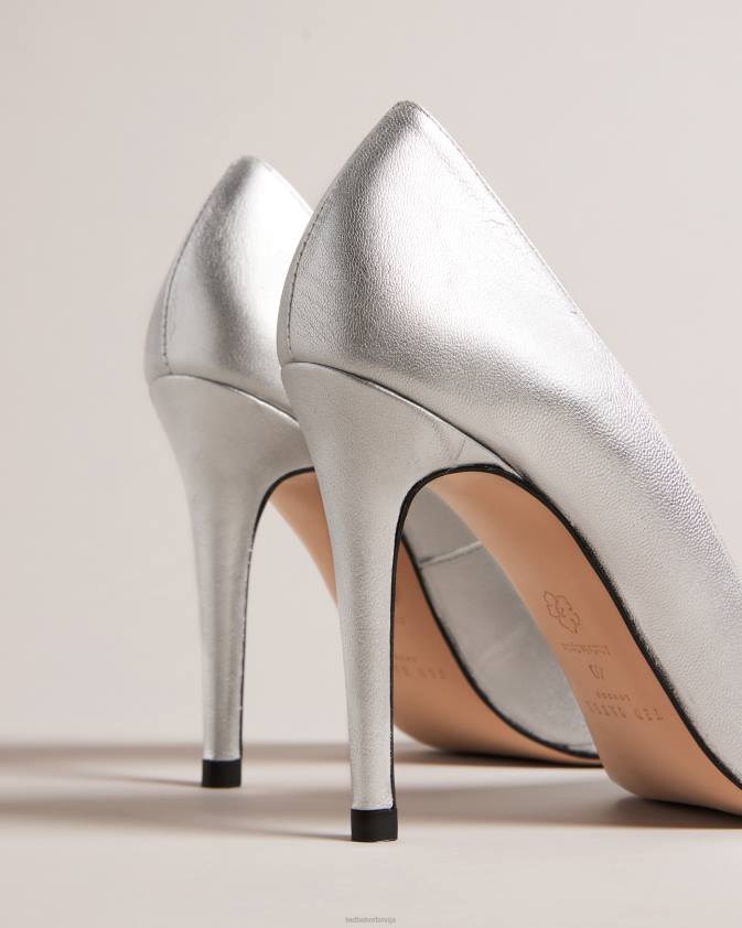 kurpes Ted Baker ryal metāliskas tiesas kurpes Sudrabs sievietes 26TV847