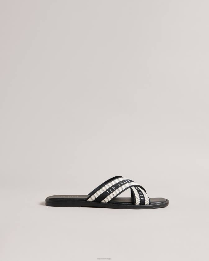 kurpes Ted Baker ashika siksnu sandales melns sievietes 26TV880