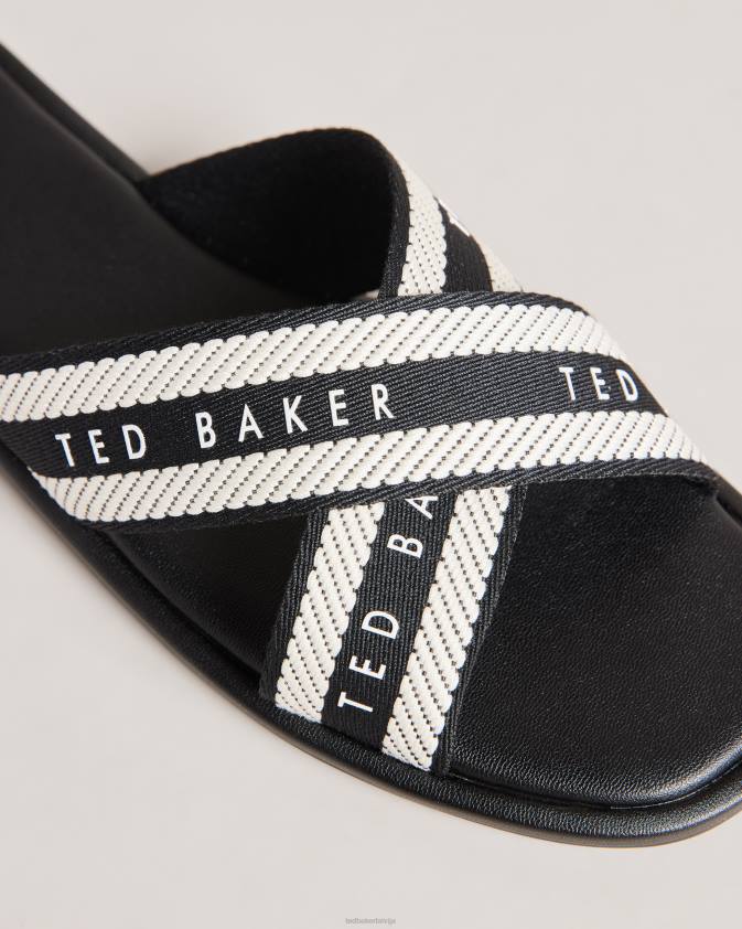 kurpes Ted Baker ashika siksnu sandales melns sievietes 26TV880
