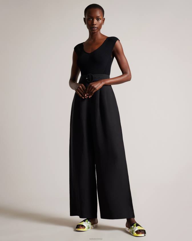 kurpes Ted Baker azzin citrona apdrukas satīna slīdnis dzeltens sievietes 26TV860