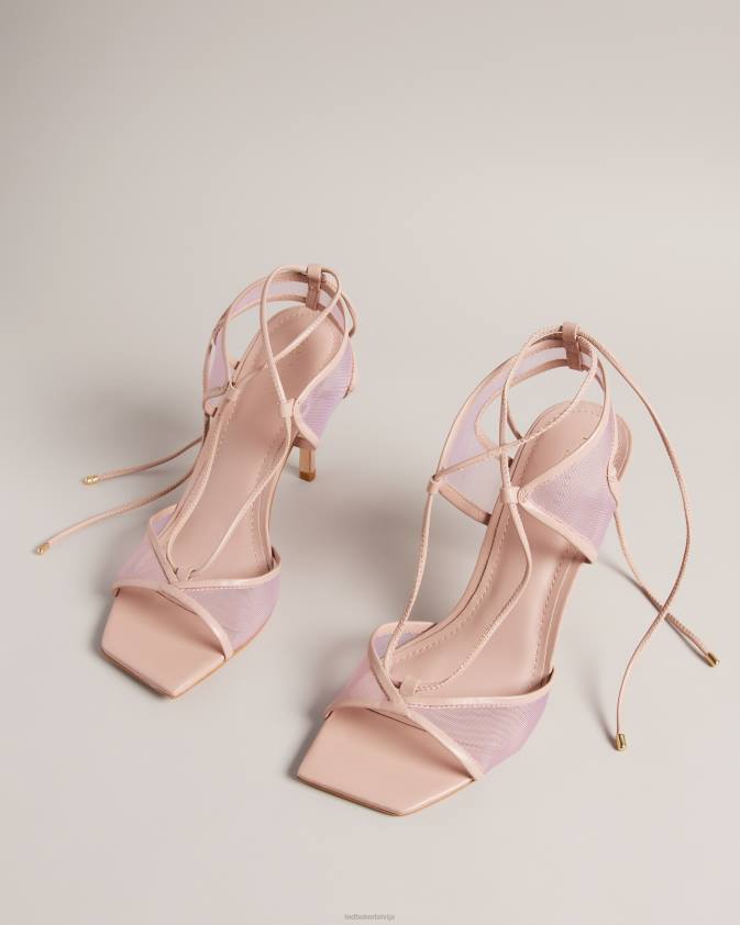 kurpes Ted Baker junera sieta siksnas sandales gaiši rozā sievietes 26TV872