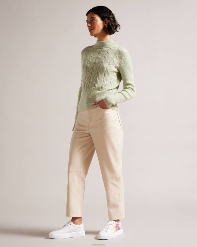 kurpes Ted Baker Tena art print platformas trenažieri balti oranžs sievietes 26TV913