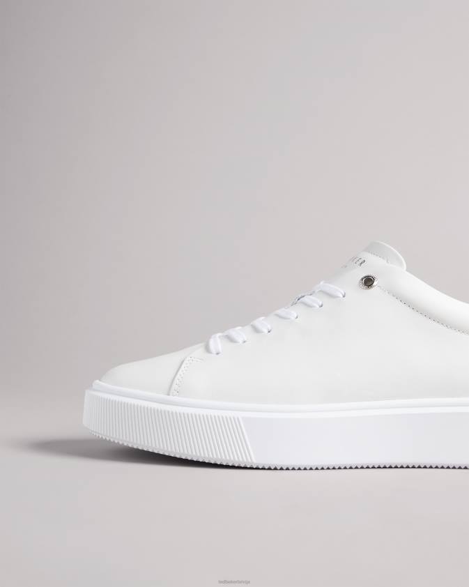 kurpes Ted Baker lornea magnolia ziedu platformas trenažieris balts melns sievietes 26TV862