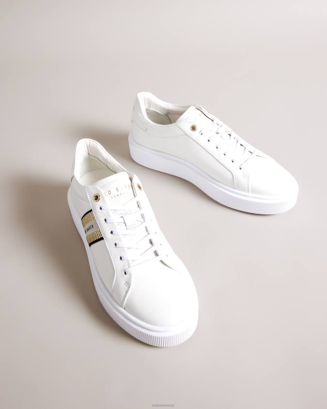 kurpes Ted Baker lornie platformas siksnu trenažieri zelts sievietes 26TV901