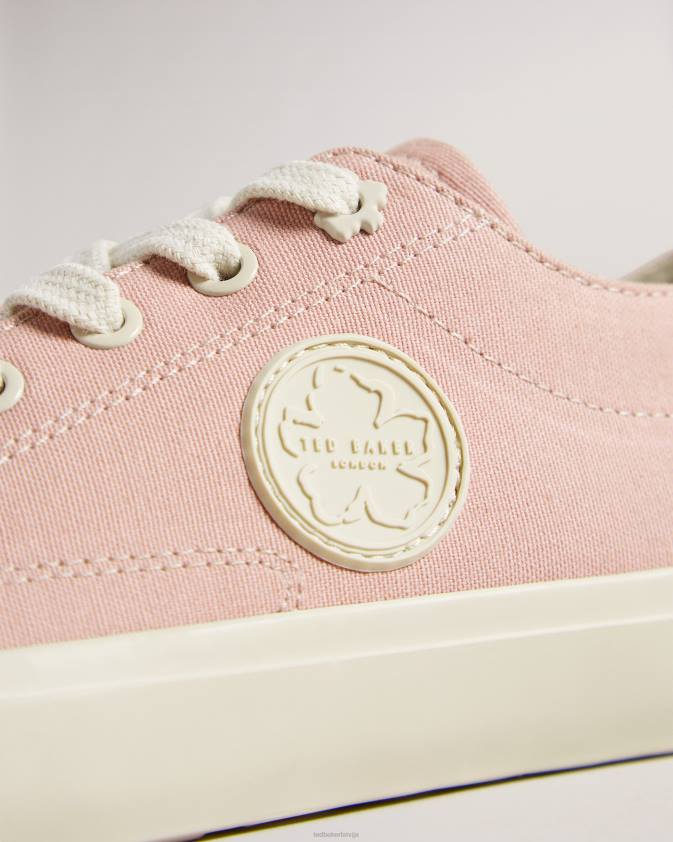 kurpes Ted Baker tayni canvas zemie trenažieri tumši rozā sievietes 26TV933
