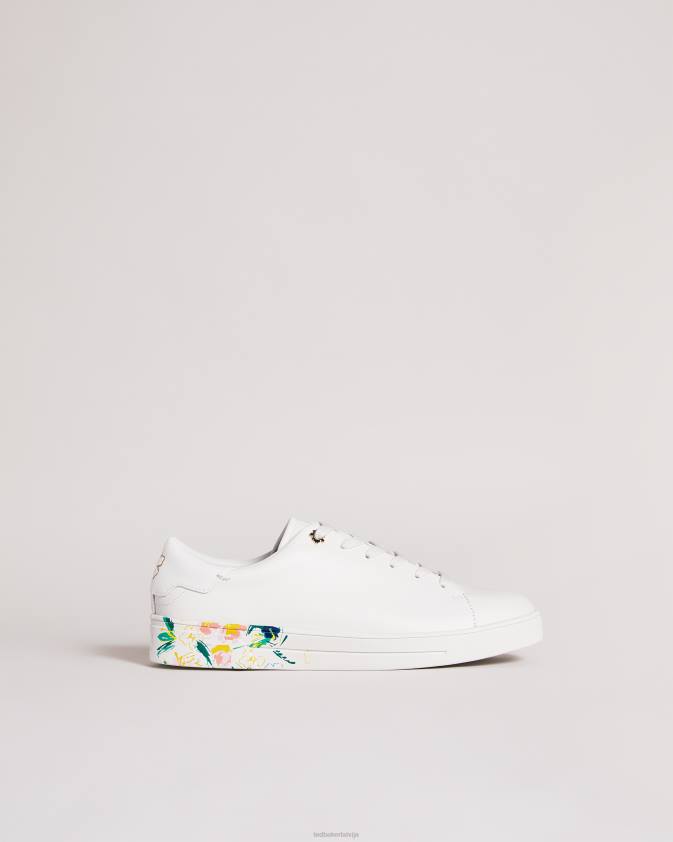 kurpes Ted Baker timaya sketchy magnolia cupsole trenažieris ziloņkauls sievietes 26TV935