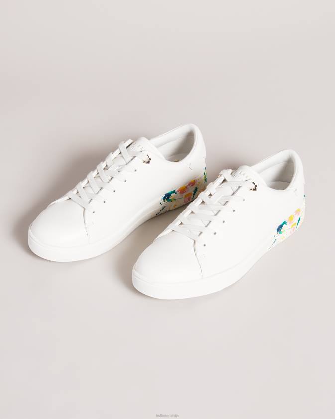 kurpes Ted Baker timaya sketchy magnolia cupsole trenažieris ziloņkauls sievietes 26TV935