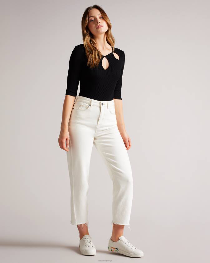 kurpes Ted Baker timaya sketchy magnolia cupsole trenažieris ziloņkauls sievietes 26TV935