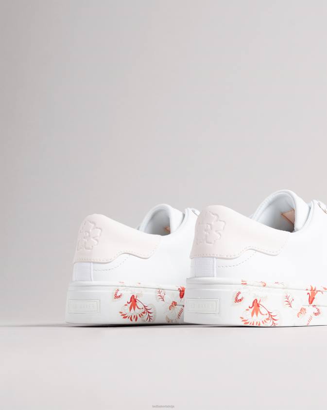 kurpes Ted Baker urbana retro flood nakts trenažieris balts sievietes 26TV938