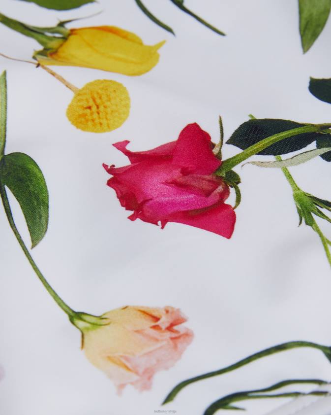 apģērbs Ted Baker Rosaby bikini bikini bikini ar augstu jostasvietu balts sievietes 26TV251