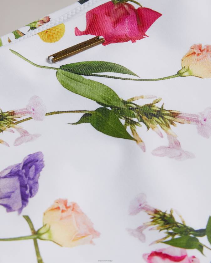 apģērbs Ted Baker Rosaby bikini bikini bikini ar augstu jostasvietu balts sievietes 26TV251