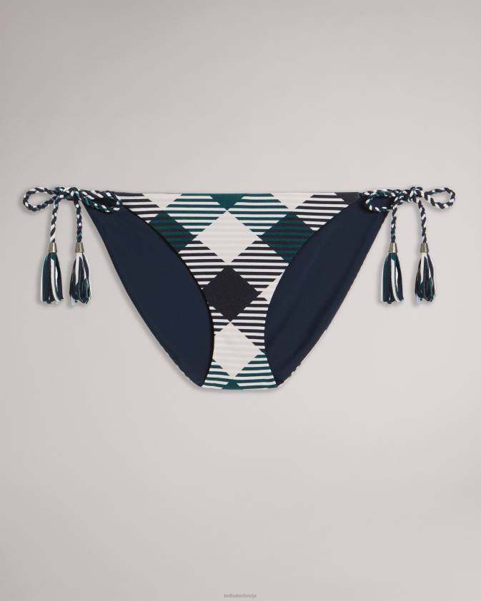 apģērbs Ted Baker jazlinn apgriežamās bikini biksītes balts sievietes 26TV389