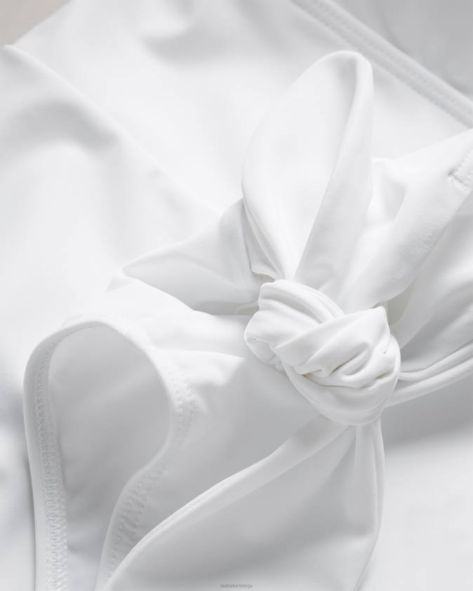 apģērbs Ted Baker astile kaklasaites sānu peldkostīms balts sievietes 26TV312