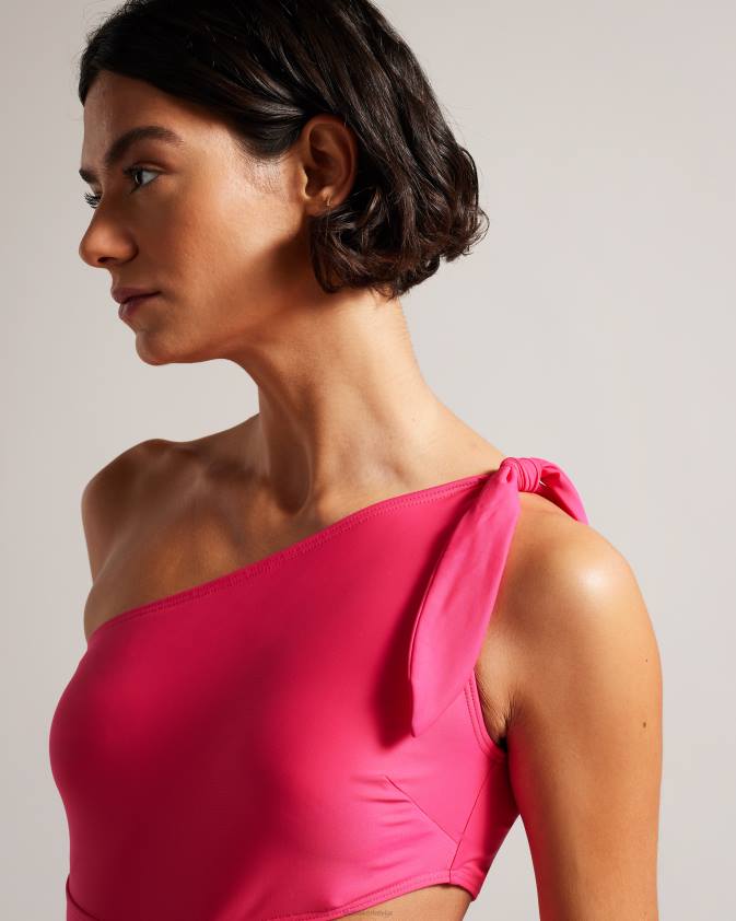 apģērbs Ted Baker astile kaklasaites sānu peldkostīms spilgti rozā sievietes 26TV427