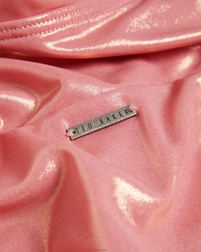 apģērbs Ted Baker pipia viena pleca izgriezts peldkostīms koraļļi sievietes 26TV424