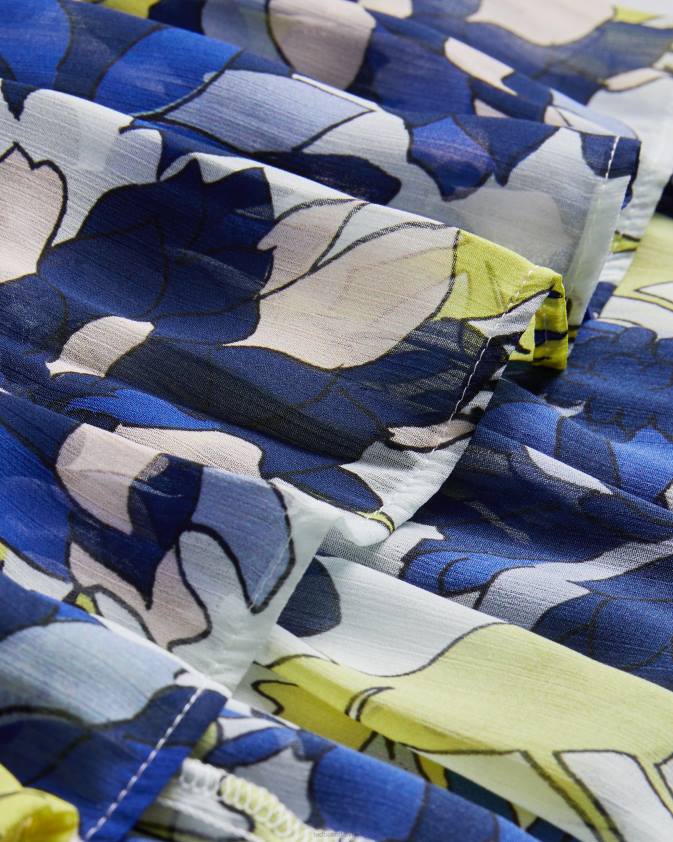 apģērbs Ted Baker rožains ziedu no pleca aizsegs uz augšu dabisks sievietes 26TV480