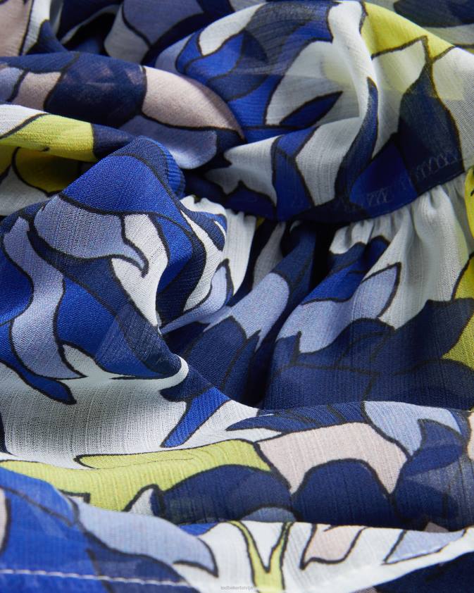 apģērbs Ted Baker rožains ziedu no pleca aizsegs uz augšu dabisks sievietes 26TV480