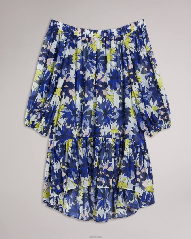 apģērbs Ted Baker rožains ziedu no pleca aizsegs uz augšu dabisks sievietes 26TV480