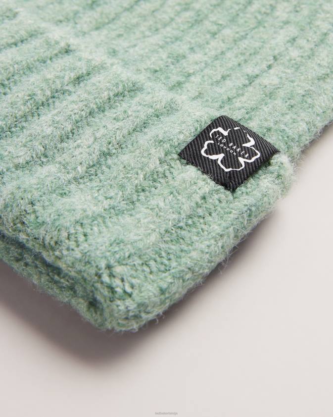 Piederumi Ted Baker britny beanie cepure lt-zaļš sievietes 26TV1133