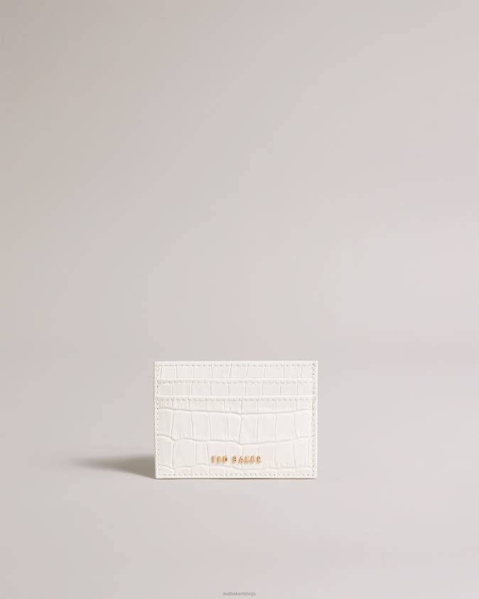 Piederumi Ted Baker crokina imitācijas kroka karšu turētājs ekru sievietes 26TV1059