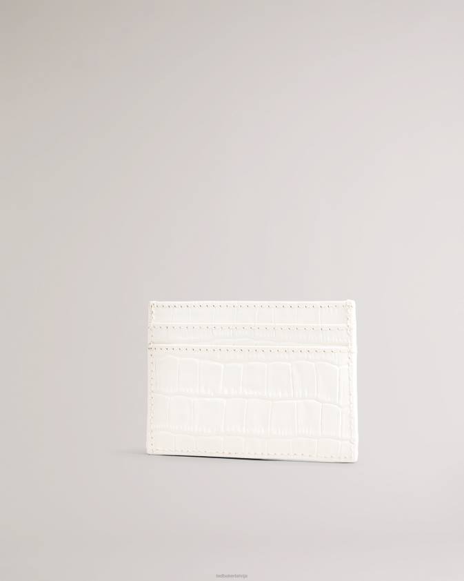 Piederumi Ted Baker crokina imitācijas kroka karšu turētājs ekru sievietes 26TV1059