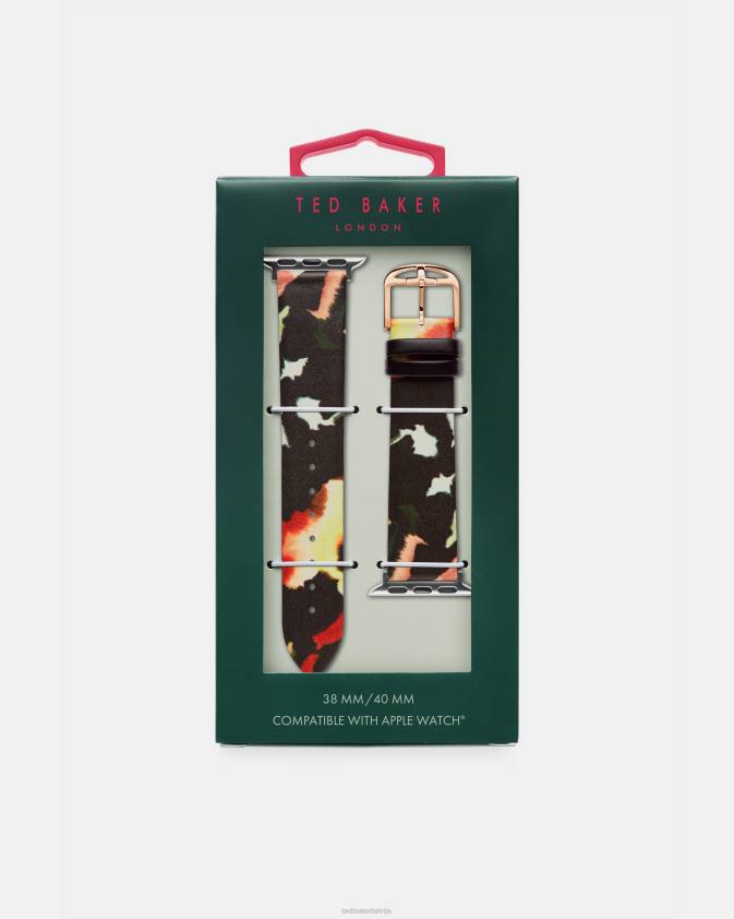 Piederumi Ted Baker sanso apdrukāta ābolu pulksteņa siksniņa daudzkrāsains sievietes 26TV1191