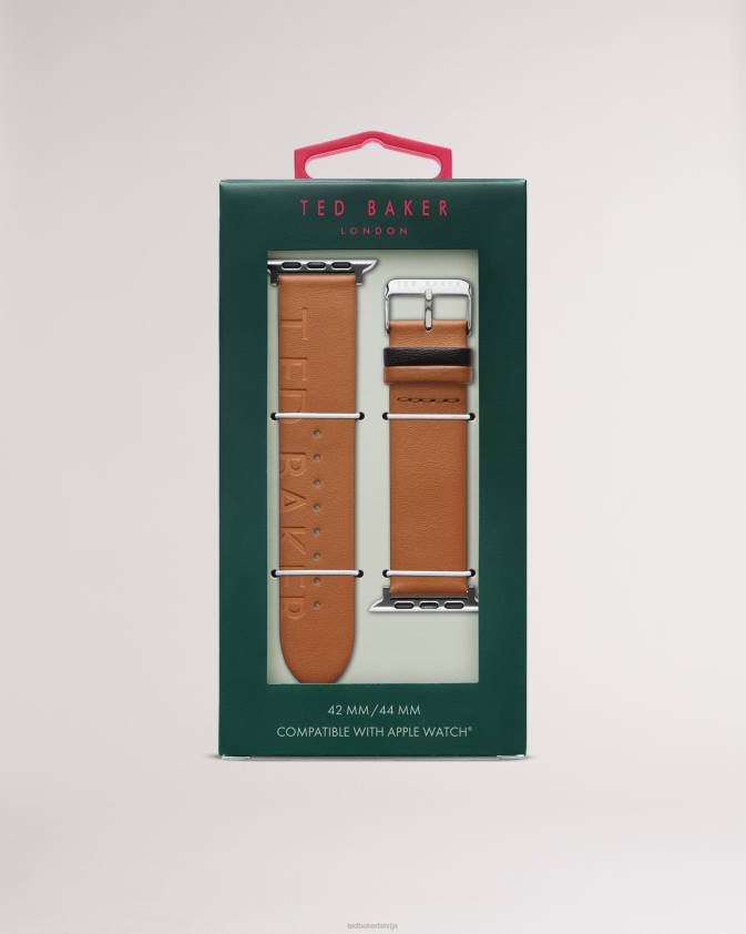 Piederumi Ted Baker tīnija ādas ābolu pulksteņa siksniņa iedegums sievietes 26TV2007