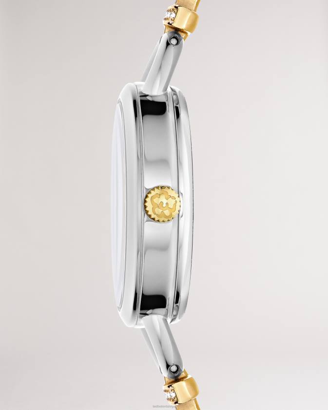 Piederumi Ted Baker Lyren magnolia ciparnīcas ķēdes pulkstenis sudraba krāsa sievietes 26TV1121