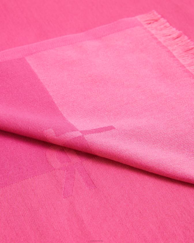 Piederumi Ted Baker esteli garš šalle rozā sievietes 26TV1116