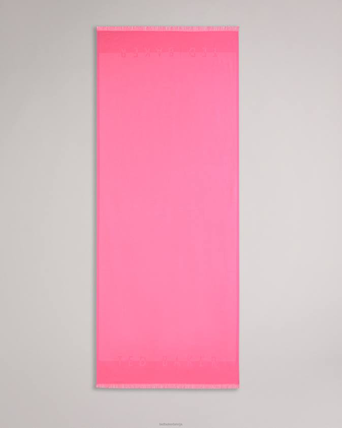 Piederumi Ted Baker esteli garš šalle rozā sievietes 26TV1116