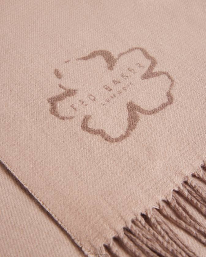 Piederumi Ted Baker jannice grozāmā šalle dabisks sievietes 26TV1083