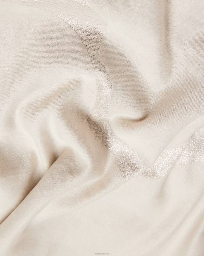 Piederumi Ted Baker shersa magnolia šalle dabisks sievietes 26TV1167