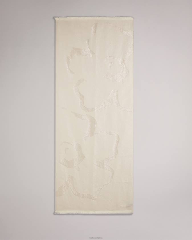 Piederumi Ted Baker shersa magnolia šalle dabisks sievietes 26TV1167