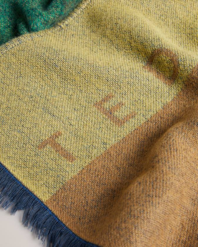 Piederumi Ted Baker suffia sprādzes pončo tumši zils sievietes 26TV1034