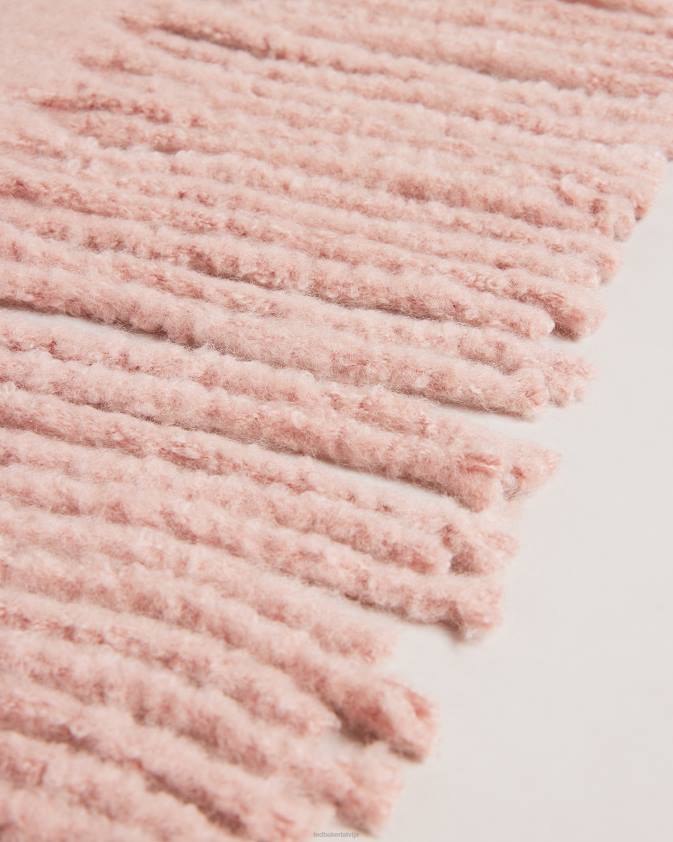 Piederumi Ted Baker tiba garš pušķis liela izmēra šalle tumši rozā sievietes 26TV953