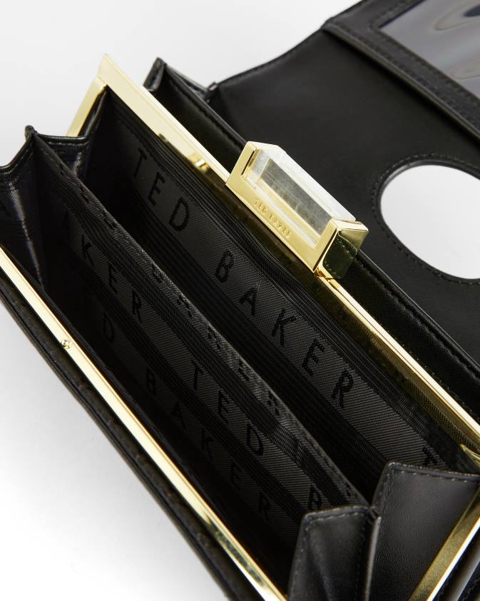 Piederumi Ted Baker bita liela bubula maka melns sievietes 26TV990