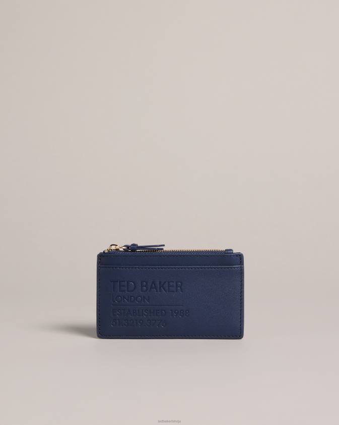 Piederumi Ted Baker darcena monētu maku ar rāvējslēdzēju flote sievietes 26TV948