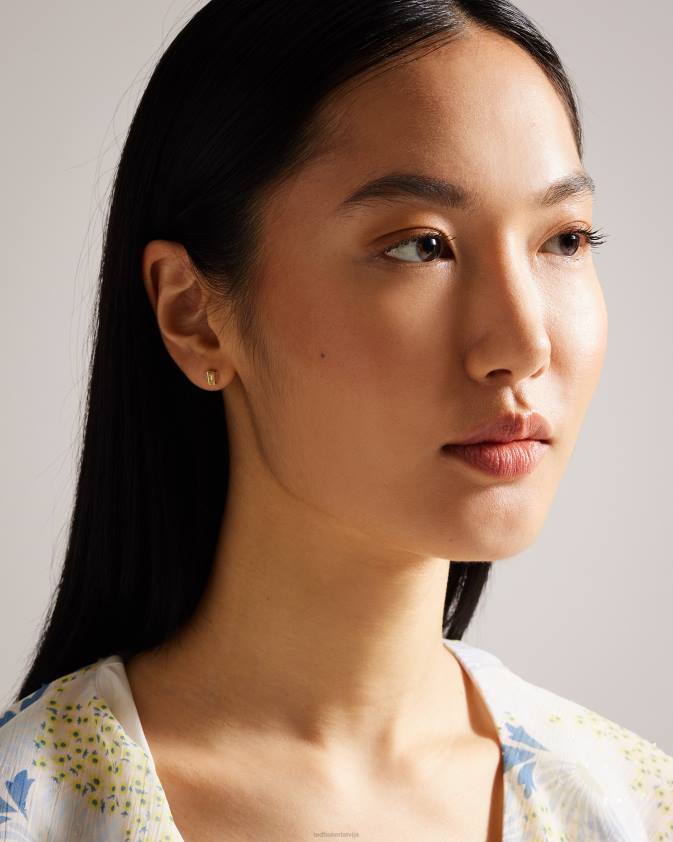 rotaslietas Ted Baker Georg gem bāra auskars pl-rozā sievietes 26TV971