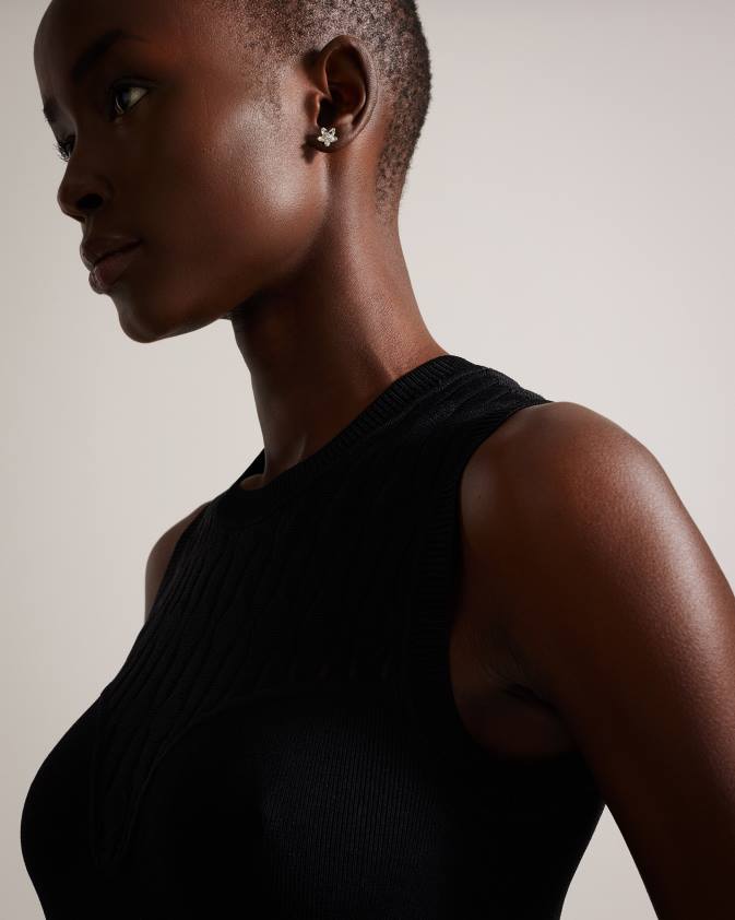 rotaslietas Ted Baker beaauu blossom stud auskari sudraba krāsa sievietes 26TV1076