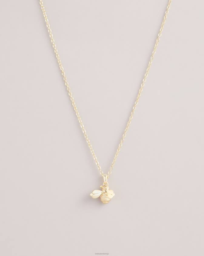 rotaslietas Ted Baker bellema kameņu kulonu kaklarota zelta krāsa sievietes 26TV994