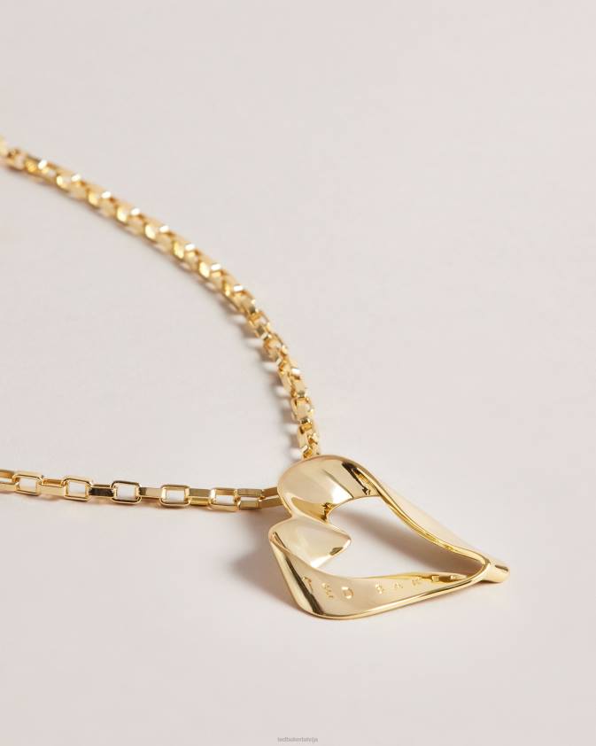 rotaslietas Ted Baker mareka infinity sirds kulonu kaklarota zelta krāsa sievietes 26TV1110