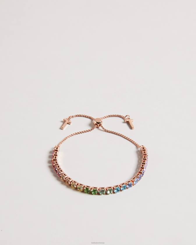 rotaslietas Ted Baker melrah ikonas kristāla slīdņa rokassprādze daudzkrāsains sievietes 26TV1030