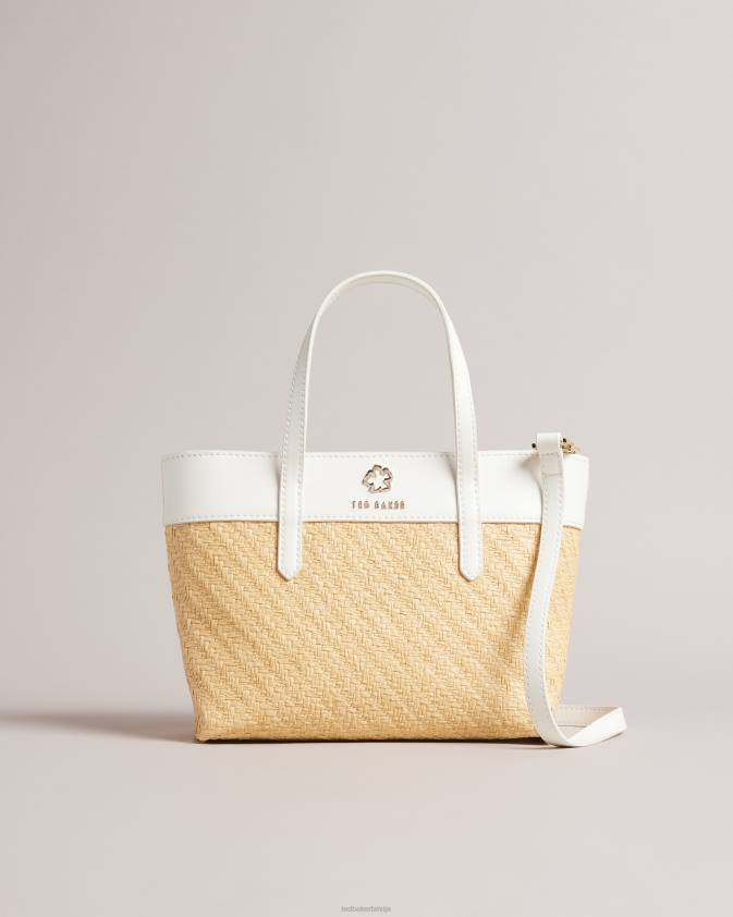 somas Ted Baker blesha magnolia cilpiņa austa soma ekru sievietes 26TV741