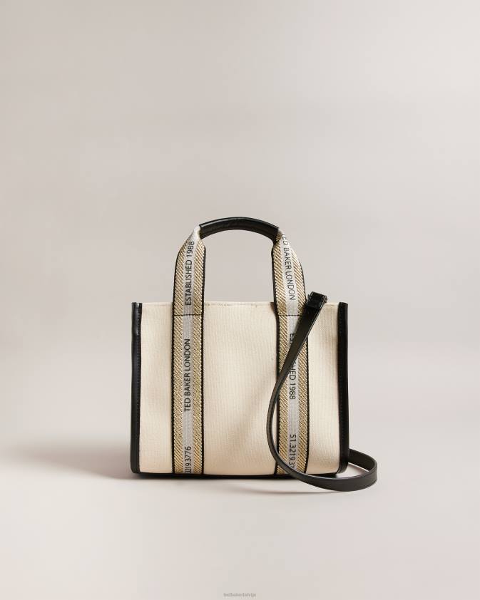 somas Ted Baker georjea zīmola siksnas audekls mazs tote ekru sievietes 26TV733