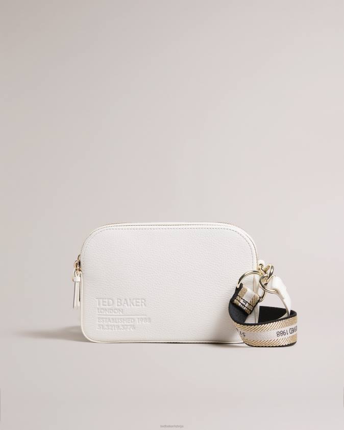 somas Ted Baker dailiah zīmola siksnas kameras soma ekru sievietes 26TV724