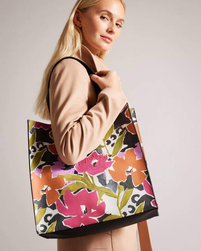 somas Ted Baker malicon magnolia print liela ikonu soma rozā sievietes 26TV772